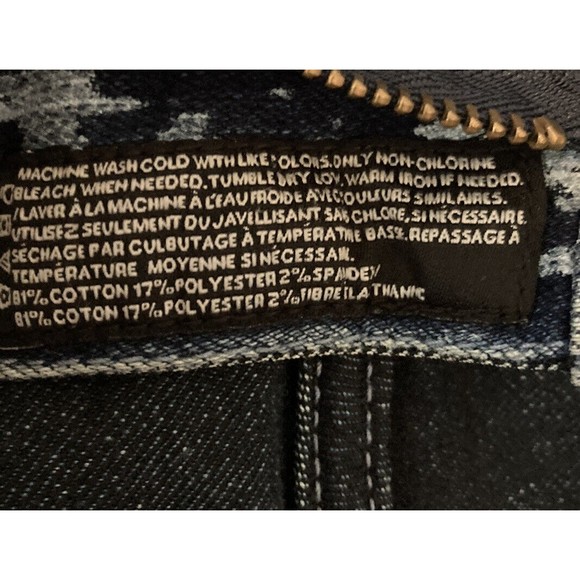 EXPRESS Two Chic Ways Reversible Denim LEGGING Mid Rise Jeans Womens Size 8R - Picture 8 of 9